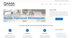 Desktop Screenshot of gamanetworks.com